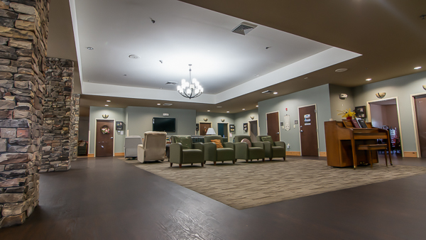 Common area at Virginia’s Garden