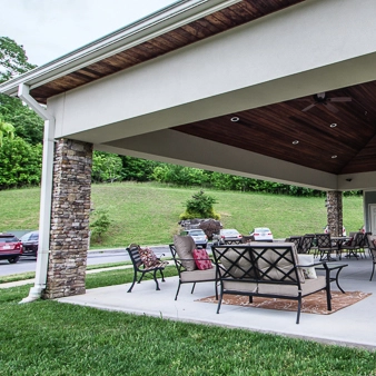 Bedroom at Virginia's Garden living room